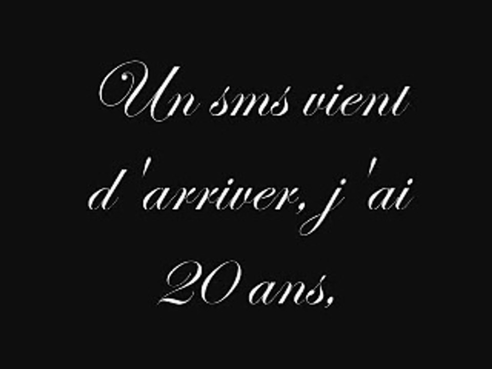 L'horloge tourne - Mickael Miro (Paroles)