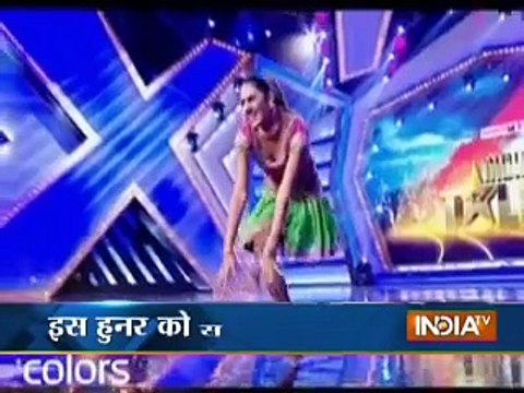 One legged dancer from India's Got Talent show performs in India TV studio-1