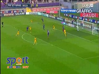 هدف محمد صلاح فى شباك بارما