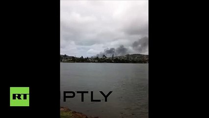 Un militar muerto y varios heridos tras estrellarse aeronave en Hawái