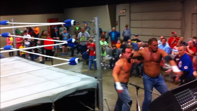 Battle Born John Saxon vs. Tim Storm - NWA Bayou Independent Wrestling - TAPED FIST MATCH