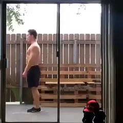 Dancing and pushing against - very good