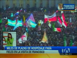 Turismo: Quito está en capacidad de albergar turistas en visita del papa