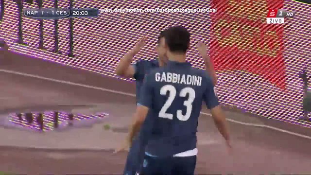 Manolo Gabbiadini 2:1 | SSC Napoli - Cesena 18.05.2015 HD