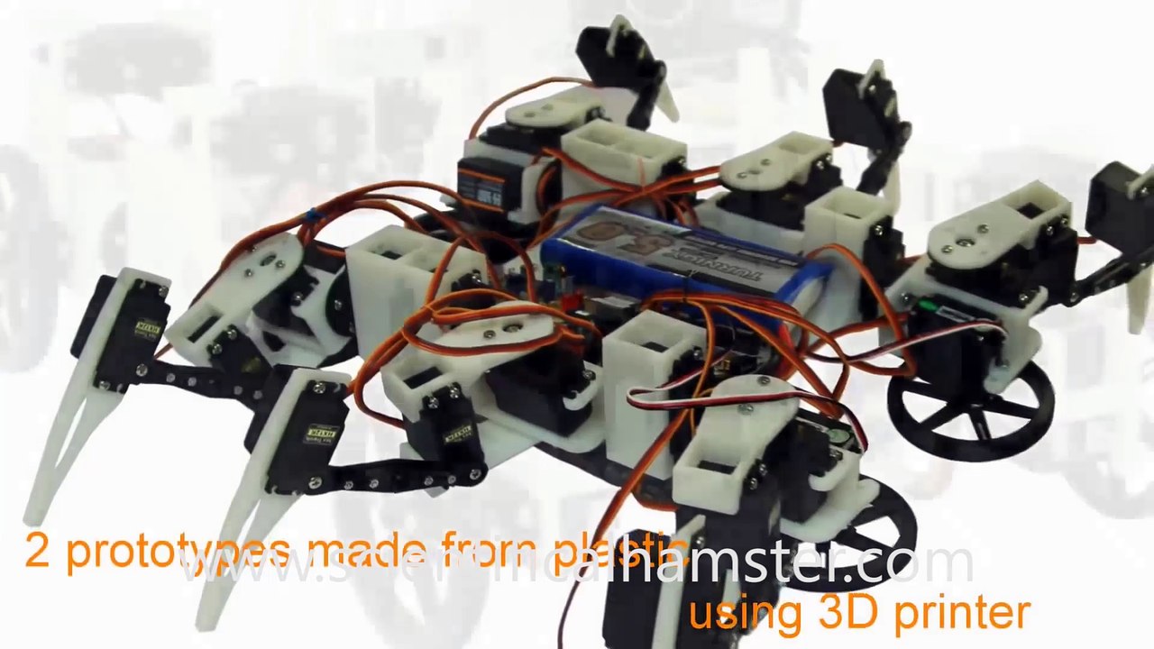 Self-transforming mobile robot