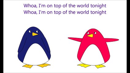 Owl City - Top Of The World ~ HQ (Lyrics and Penguins)
