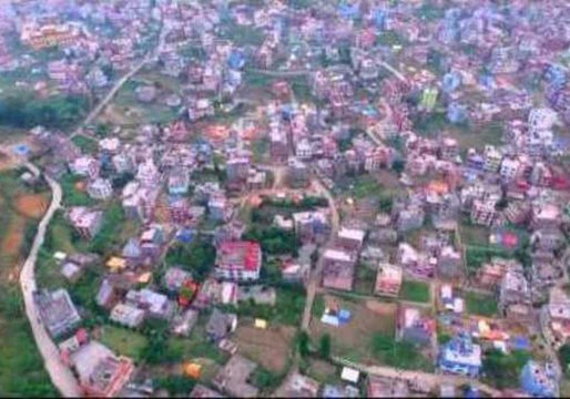 Kathmandu Drone Footage Shows People Living in Tents After Quakes