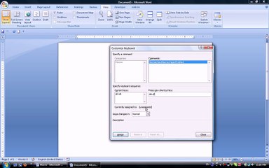 Create a Macro in MS Word 2007