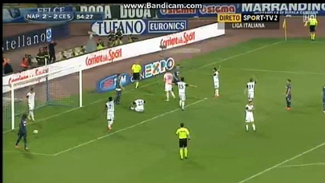 3-2 Dries Mertens second GOAL | Napoli vs Cesena 18.05.2015