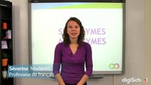 Cours de français les synonymes et les antonymes