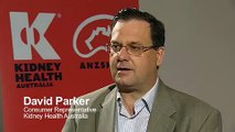 Kidney transplant recipient & former dialysis patient - David Parker