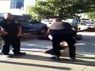 Police Officer Saves Man From Bad Cop