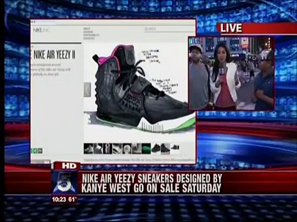 KANYE WEST & NIKE's Illuminati, Luciferian [Eye of Horus] "AIR YEEZY II" kicks
