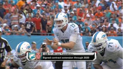 Tannehill signs contract extension, Smith announces retirement