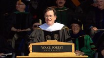 Stephen Colbert's Commencement Speech Was Obviously Awesome