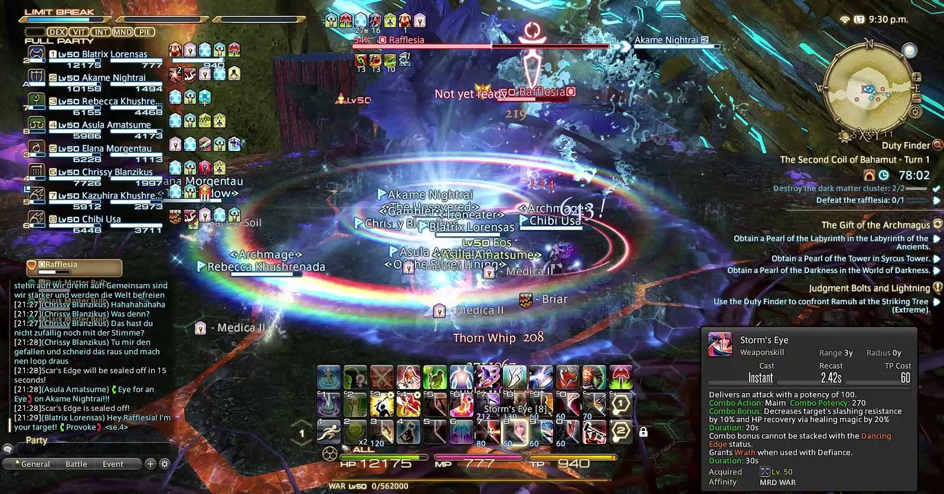 FF14 SCoB T6 Rafflesia