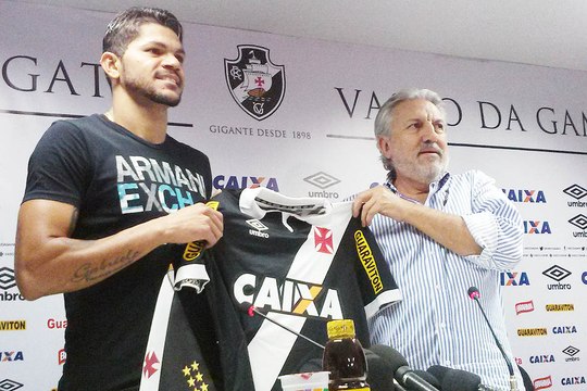 Com aprovação de Doriva, Vasco apresenta reforço para o meio de campo
