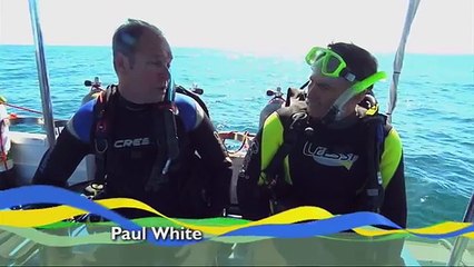 Scuba diving the HMAS Brisbane