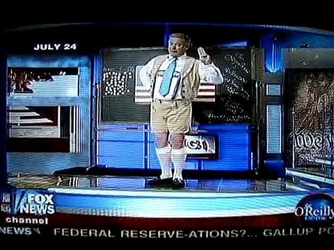 OReilly and Glenn Beck What is with the lederhosen?