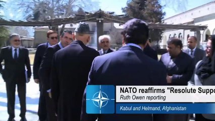 NATO reaffirms "Resolute Support" to Afghanistan.