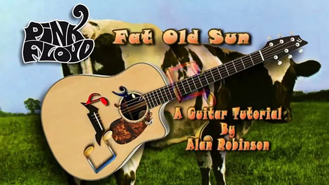 Fat Old Sun - Pink Floyd - Acoustic Guitar Lesson (easy-ish)