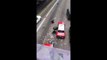 [RAW] Chinese People Gather Cash From Street | Money Van Looses Millions On Hong Kong Highway