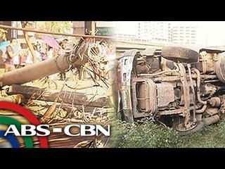 16 poste sa Taguig 'damay-damay' sa salpok ng trak