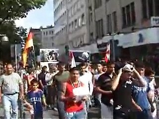 Demonstration Libanon-Krieg