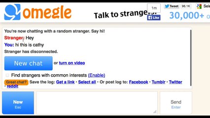 Looking for Soul Mates on Omegle