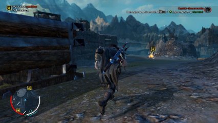 Tierra Media Sombras de Mordor, gameplay parte 13, Muerte del primer caudillo, EL otro gemelo