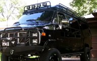 Lifted GMC 4x4 Camper Van