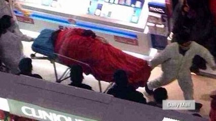 Chinese man jumps to his death after shopping fight with girlfriend