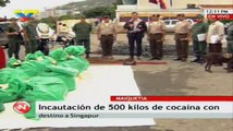 Autoridades venezolanas incautan 623 kilos de cocaína procedente de Colombia