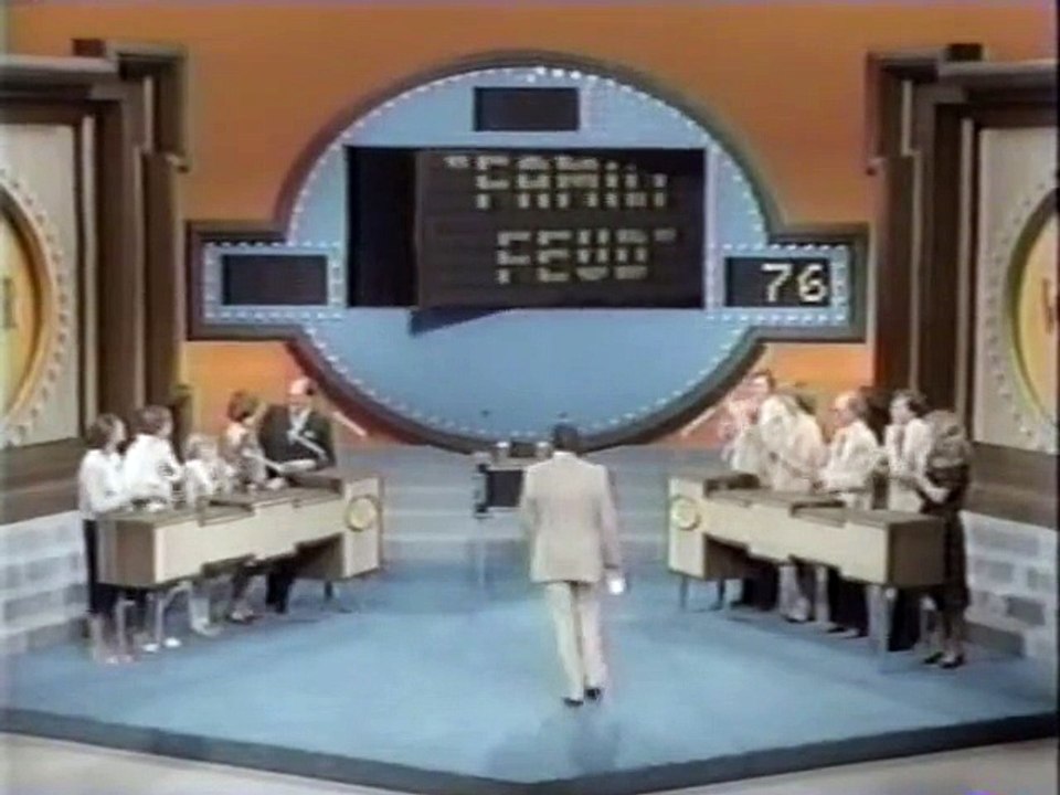 Family Feud ABC Daytime January 1982 Richard Dawson Episode 1