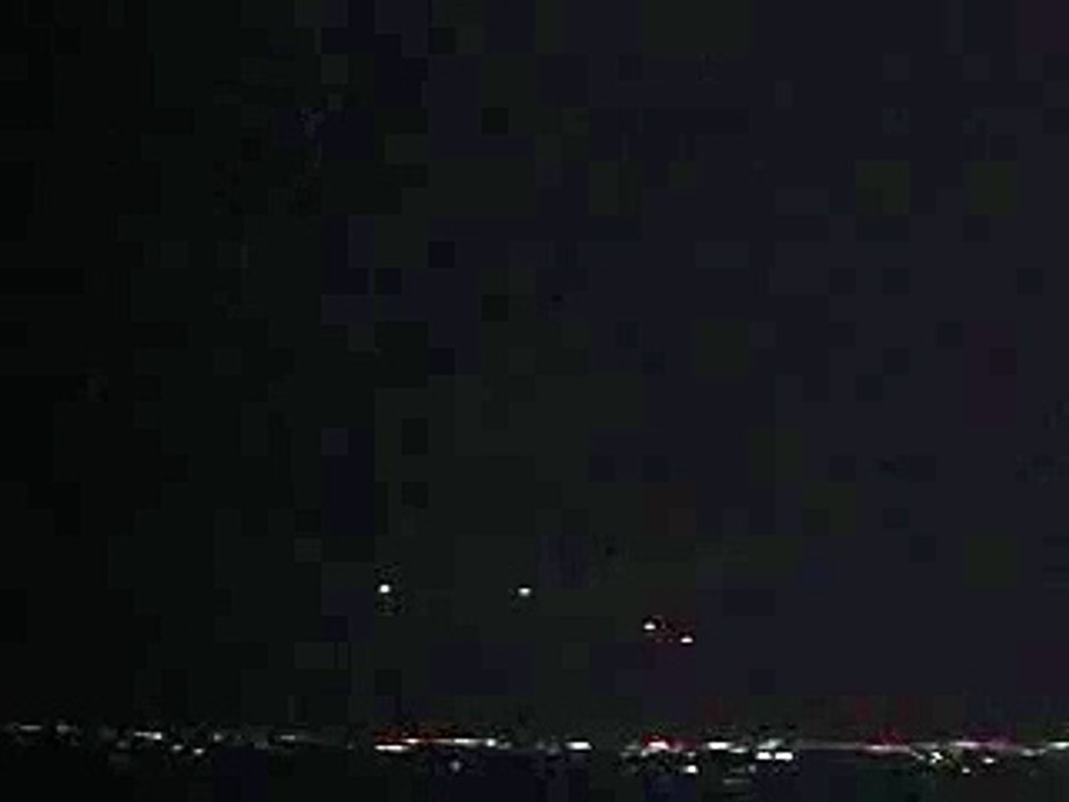 Ufo a Parma, San Lorenzo, Luci nel cielo