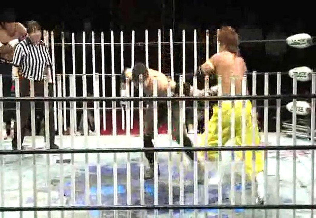 Abdullah Kobayashi, Isami Kodaka & Yuko Miyamoto vs. Jaki Numazawa, Masashi Takeda & Takumi Tsukamoto (BJW)