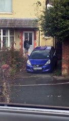 He invites his friends to his house but gives him the address of his neighbor