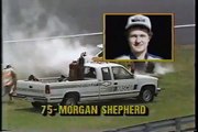 1989 Nascar Winston Cup Morgan Shepard crash at Dover