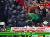 'Rodea el Congreso': Cargas policiales en Madrid contra los manifestantes de 25-S