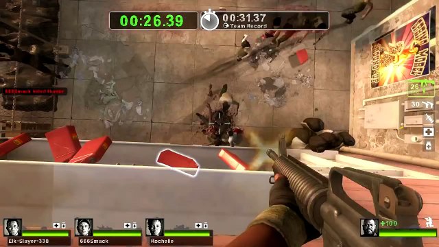 Left 4 Dead 2 - Bus Depot Glitch #2 - Survival Gold - HD