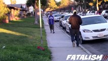 Pulling Guns on People in the Hood (PRANK GONE WRONG) - Social Experiment - Funny Videos 2015