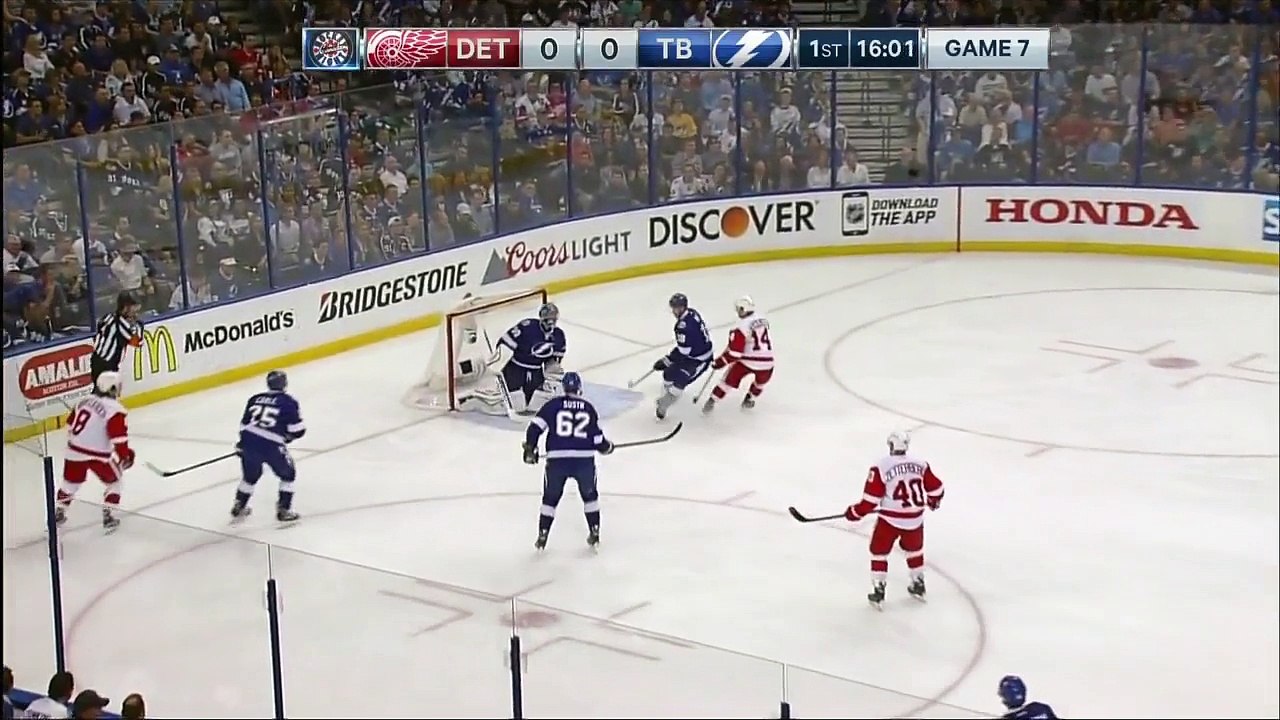 NHL 2014-15 Conference 1-4 Final G7 - Tampa Bay Lightning vs Detroit Red Wings - 2015.04.29 Highlights
