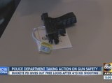 Police department taking action on gun safety