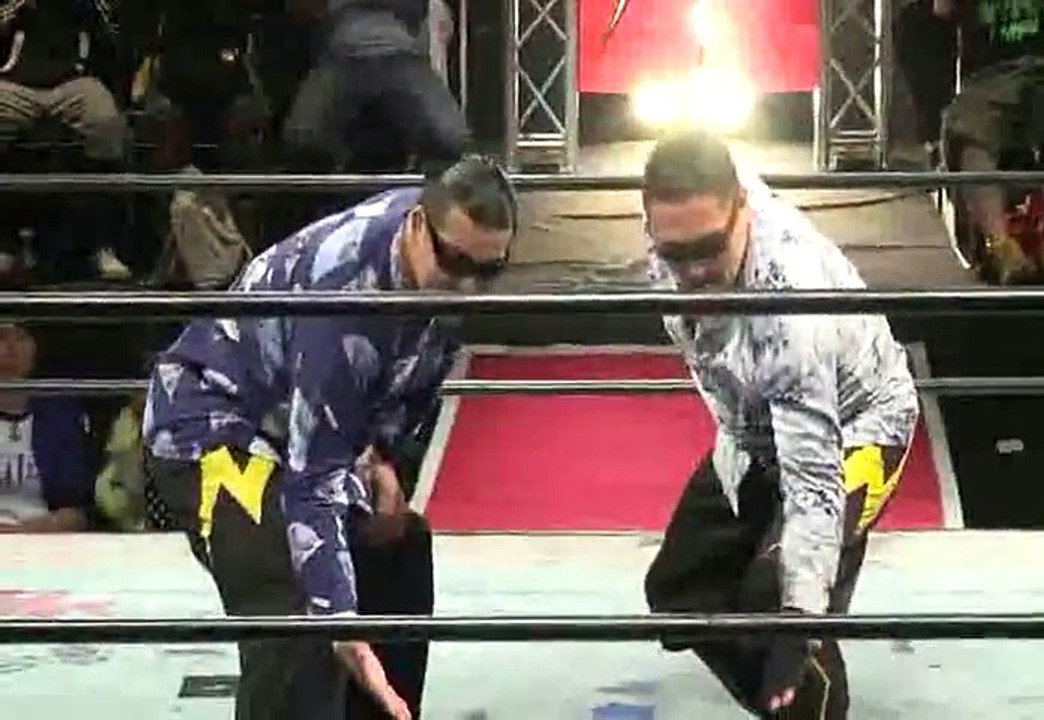 Kankuro Hoshino & Masato Inaba vs. Masaya Takahashi & Takayuki Ueki (BJW)