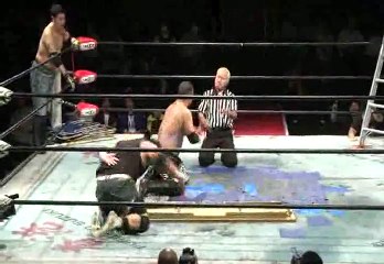 Ryuji Ito & SAGAT vs. Saburo Inematsu & Ryuichi Sekine (BJW)