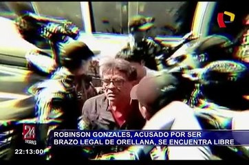 Robinson Gonzales negó amistad con jueza que lo liberó