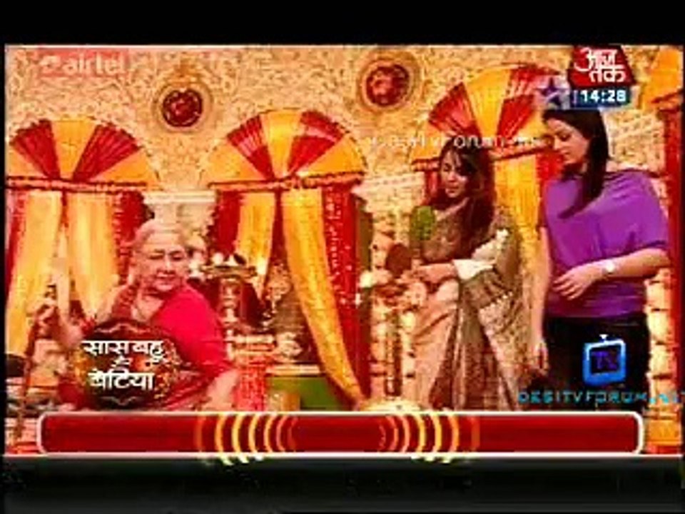 Saas Bahu Aur Betiyan [Aaj Tak] 20th May 2015 Video Watch pt1