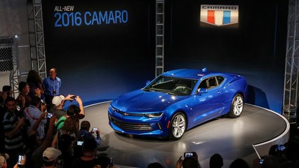 2016 Chevrolet Camaro Unveiled