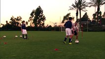 Soccer Defending Drills w/ LA Galaxy Coach Dave Sarachan (Kick Academy)