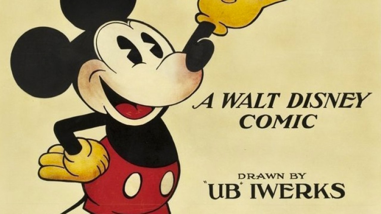 Fishin' Around (1931) Walt Disney.   Mickey Mouse Classic Cartoon